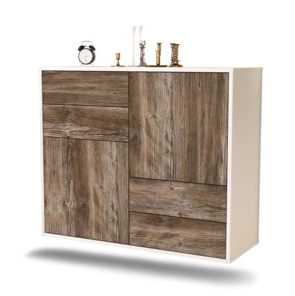 Sideboard Little Rock, Treibholz, hängend (92x79x35cm)