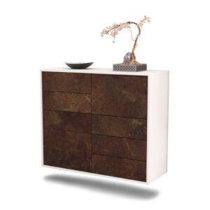 Sideboard Amarillo, Rost, hängend (92x79x35cm)