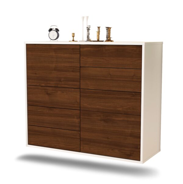 Sideboard Paradise, Walnuss, hängend (92x79x35cm)