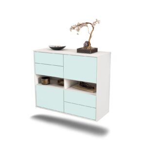 Sideboard Oxnard, Mint, hängend (92x79x35cm)