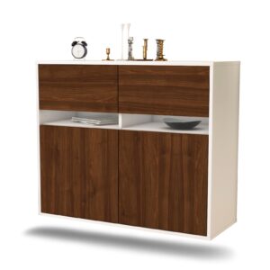 Sideboard Fort Lauderdale, Walnuss, hängend (92x79x35cm)