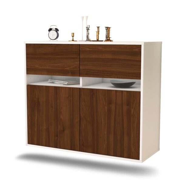 Sideboard Fort Lauderdale, Walnuss, hängend (92x79x35cm)
