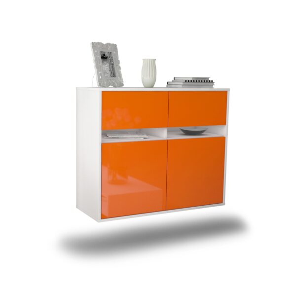 Sideboard Fort Lauderdale, Orange, hängend (92x79x35cm)