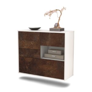 Sideboard Knoxville, Rost, hängend (92x79x35cm)