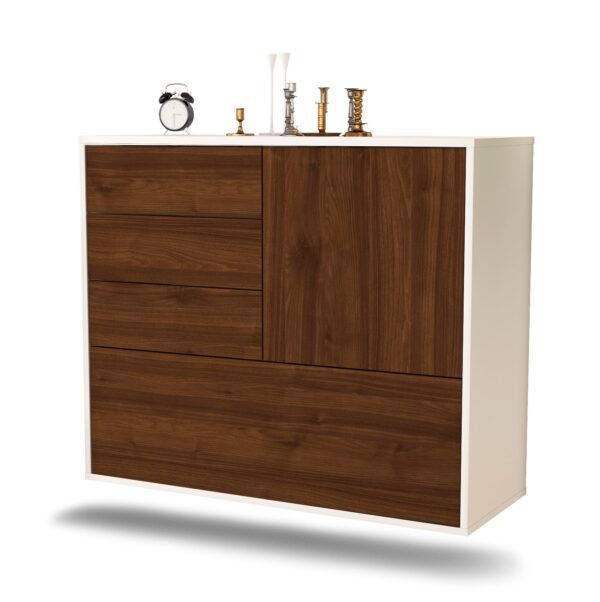 Sideboard Fontana, Walnuss, hängend (92x79x35cm)