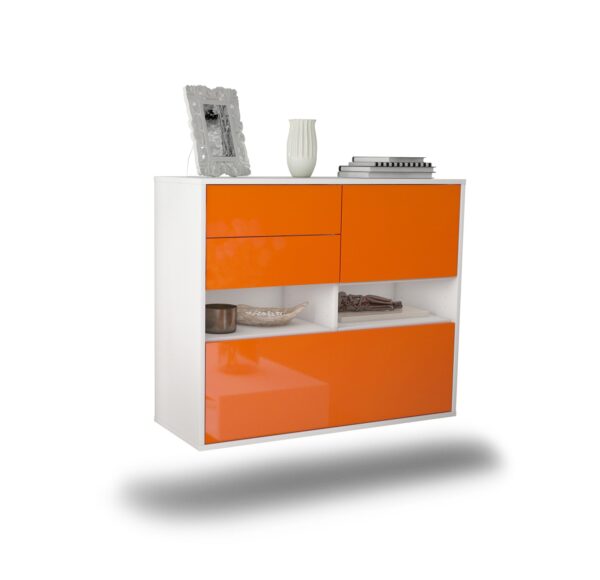 Sideboard Salt Lake City, Orange, hängend (92x79x35cm)