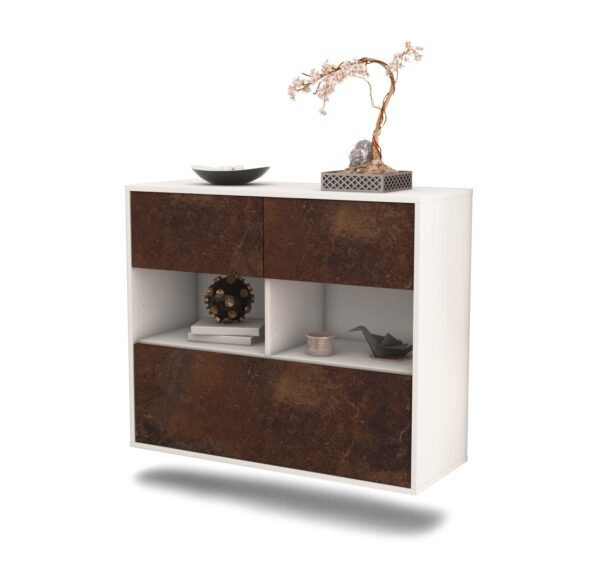 Sideboard Newport News, Rost, hängend (92x79x35cm)