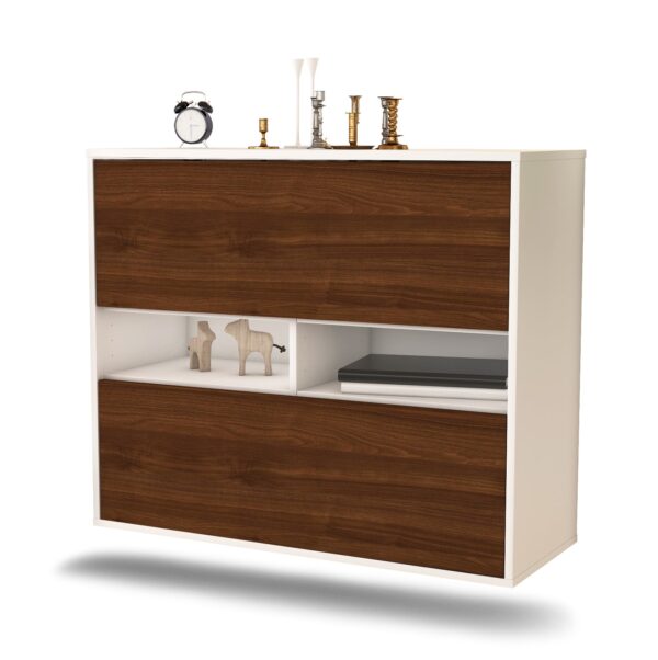 Sideboard Jackson, Walnuss, hängend (92x79x35cm)