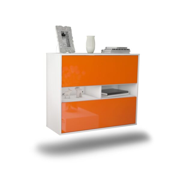Sideboard Jackson, Orange, hängend (92x79x35cm)