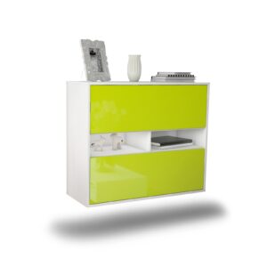 Sideboard Jackson, Grün, hängend (92x79x35cm)