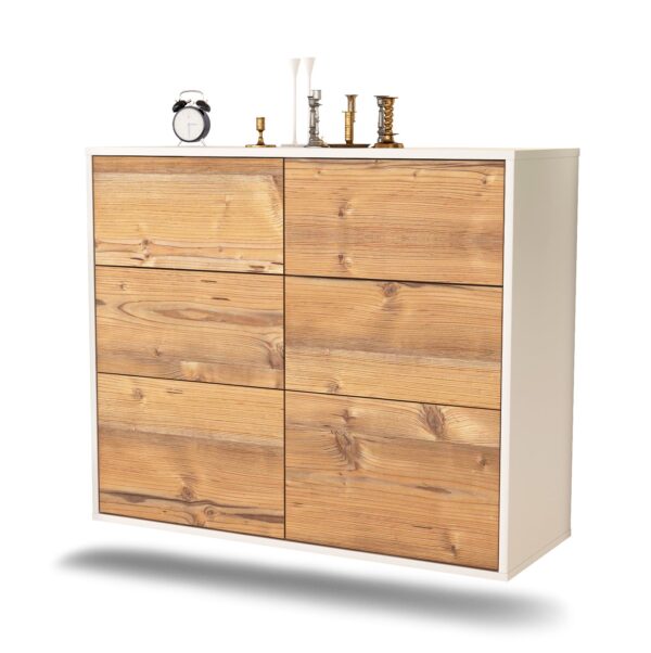 Sideboard Tempe, Pinie, hängend (92x79x35cm)