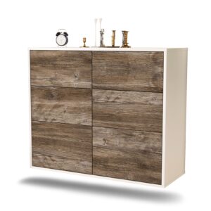 Sideboard Tempe, Treibholz, hängend (92x79x35cm)