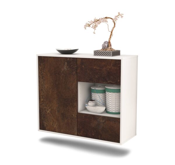 Sideboard Brownsville, Rost, hängend (92x79x35cm)