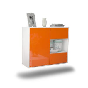 Sideboard Brownsville, Orange, hängend (92x79x35cm)