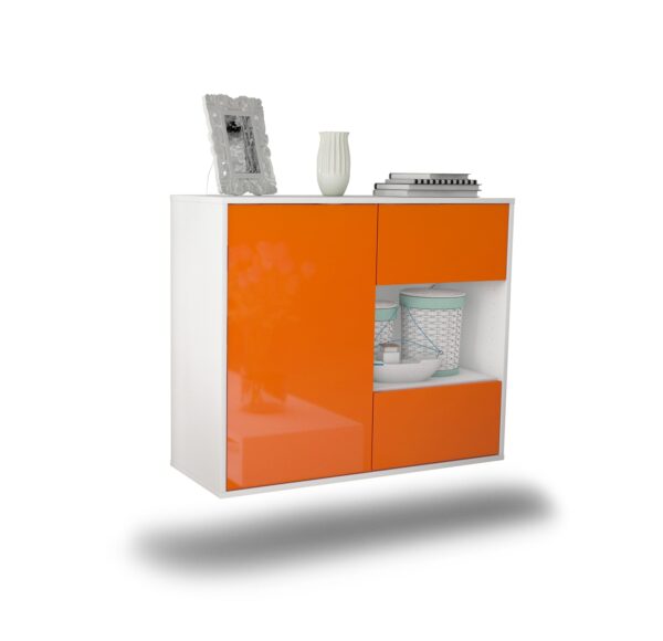 Sideboard Brownsville, Orange, hängend (92x79x35cm)