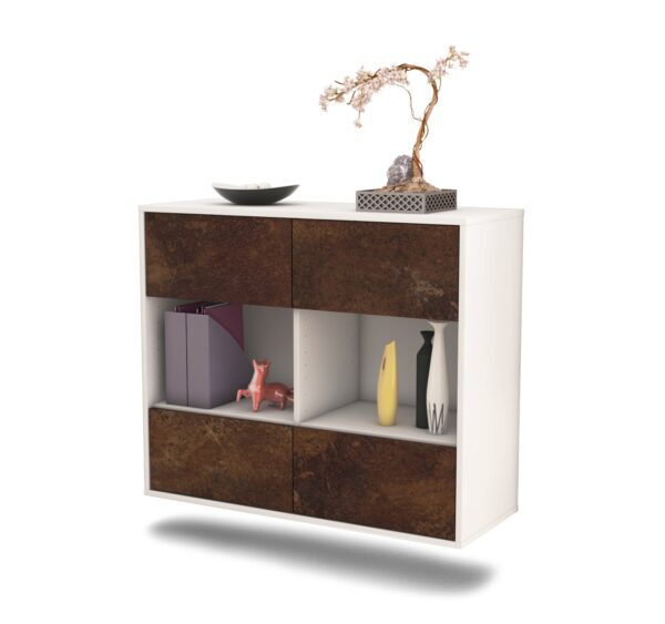 Sideboard Providence, Rost, hängend (92x79x35cm)