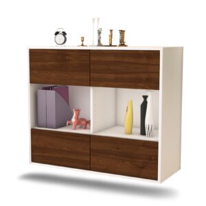 Sideboard Providence, Walnuss, hängend (92x79x35cm)