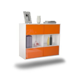Sideboard Providence, Orange, hängend (92x79x35cm)