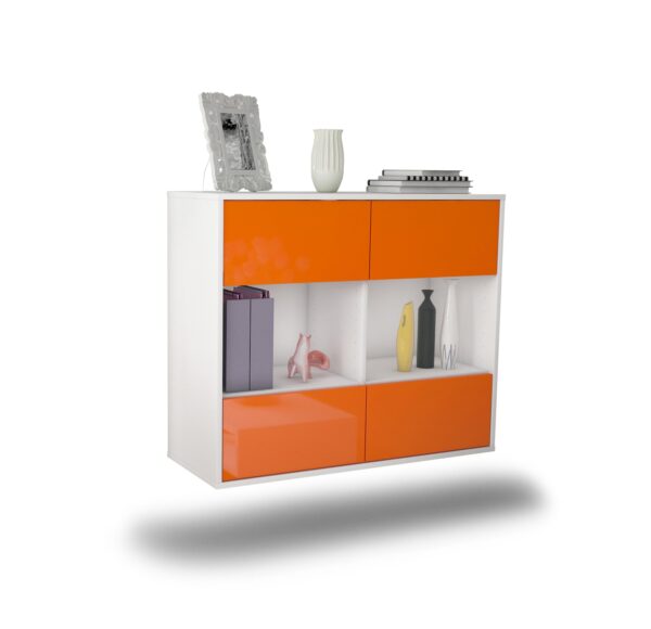 Sideboard Providence, Orange, hängend (92x79x35cm)