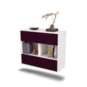 Sideboard Providence, Lila, hängend (92x79x35cm)