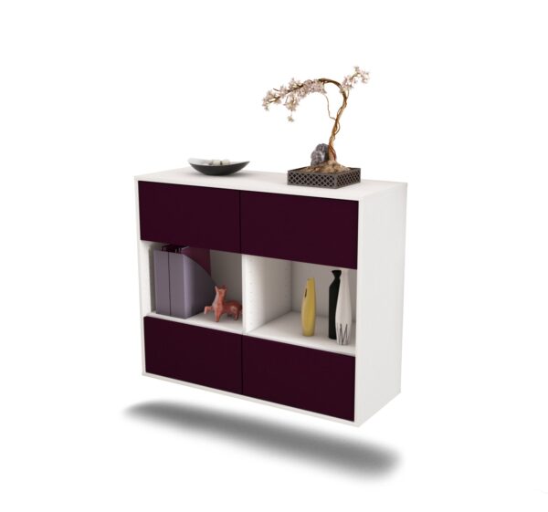 Sideboard Providence, Lila, hängend (92x79x35cm)