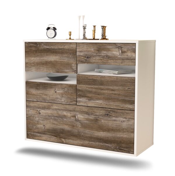 Sideboard Fayetteville, Treibholz, hängend (92x79x35cm)