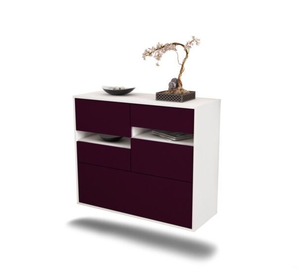 Sideboard Fayetteville, Lila, hängend (92x79x35cm)