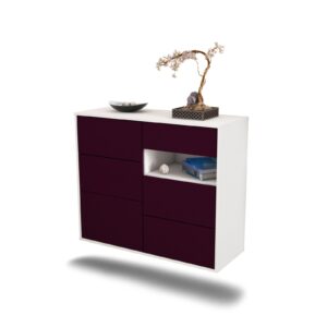 Sideboard Huntsville, Lila, hängend (92x79x35cm)