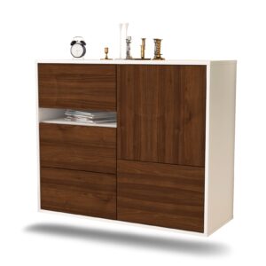 Sideboard Ontario, Walnuss, hängend (92x79x35cm)