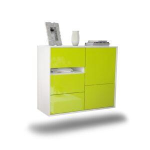 Sideboard Ontario, Grün, hängend (92x79x35cm)