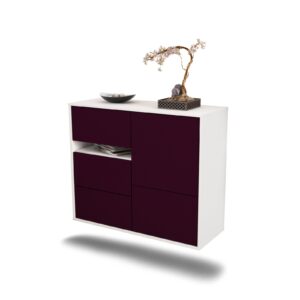 Sideboard Ontario, Lila, hängend (92x79x35cm)