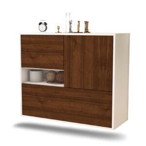 Sideboard Santa Clarita, Walnuss, hängend (92x79x35cm)