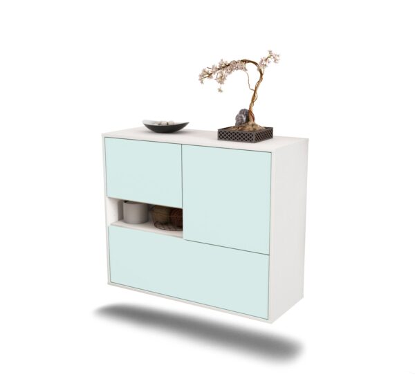 Sideboard Santa Clarita, Mint, hängend (92x79x35cm)