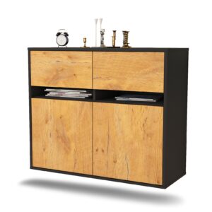 Sideboard Akron, Eiche, hängend (92x79x35cm)