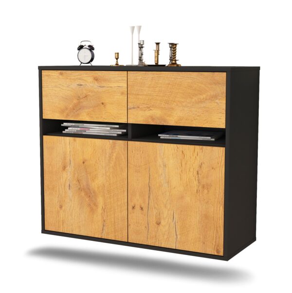 Sideboard Akron, Eiche, hängend (92x79x35cm)