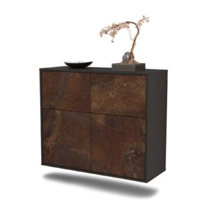 Sideboard Gilbert, Rost, hängend (92x79x35cm)