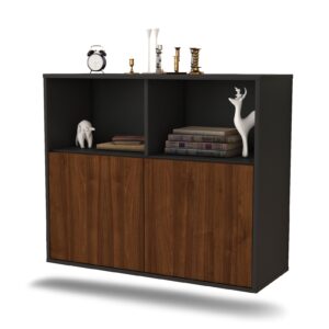 Sideboard Rochester, Walnuss, hängend (92x79x35cm)