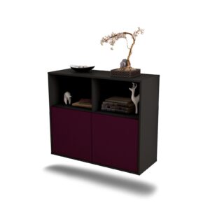 Sideboard Rochester, Lila, hängend (92x79x35cm)