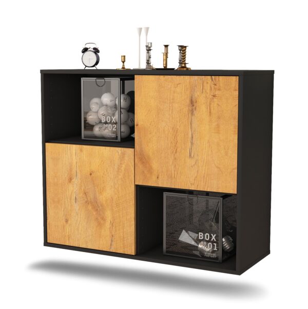 Sideboard Modesto, Eiche, hängend (92x79x35cm)