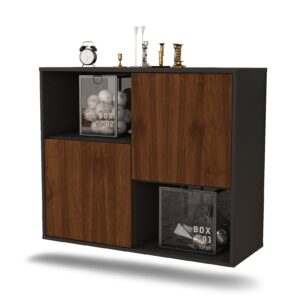 Sideboard Modesto, Walnuss, hängend (92x79x35cm)