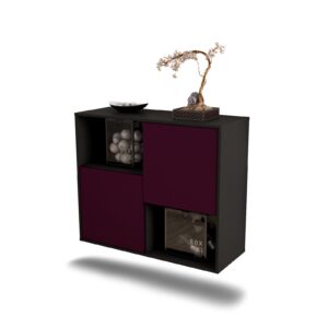 Sideboard Modesto, Lila, hängend (92x79x35cm)