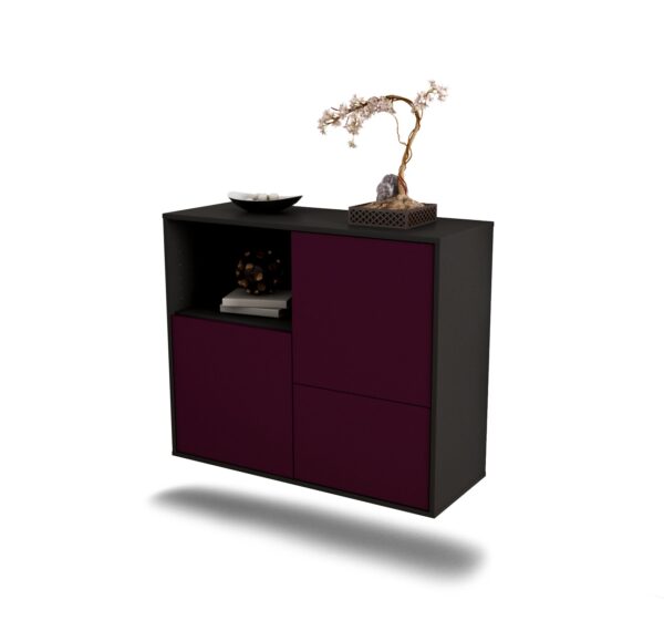 Sideboard Boise, Lila, hängend (92x79x35cm)