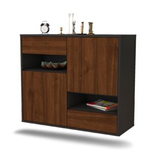 Sideboard Spokane, Walnuss, hängend (92x79x35cm)