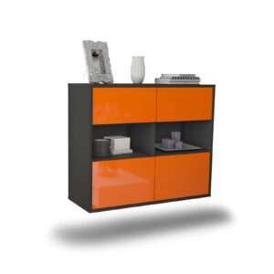 Sideboard Richmond, Orange, hängend (92x79x35cm)