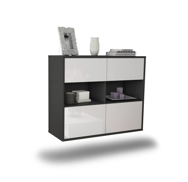 Sideboard Richmond, Weiß, hängend (92x79x35cm)