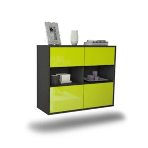 Sideboard Richmond, Grün, hängend (92x79x35cm)