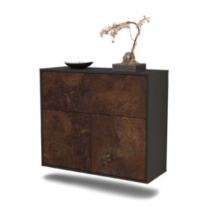 Sideboard Irving, Rost, hängend (92x79x35cm)