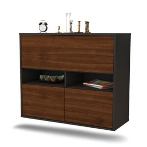 Sideboard San Bernardino, Walnuss, hängend (92x79x35cm)