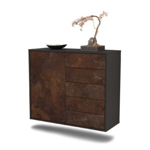 Sideboard Yonkers, Rost, hängend (92x79x35cm)