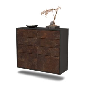 Sideboard Des Moines, Rost, hängend (92x79x35cm)